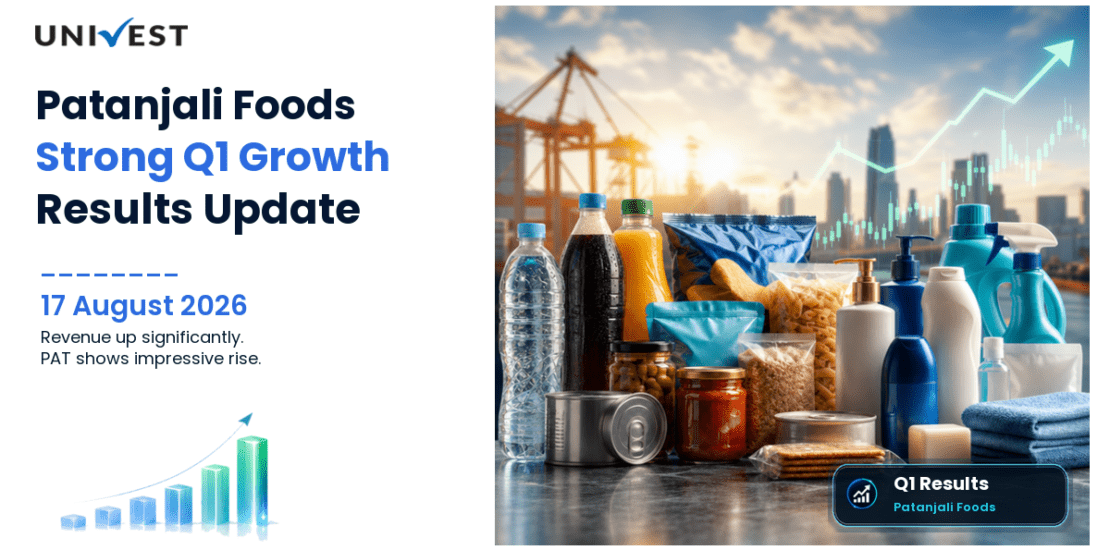 Patanjali Foods Q1 FY27 Results: Revenue Rs 11337 Cr, PAT Rs 336 Cr