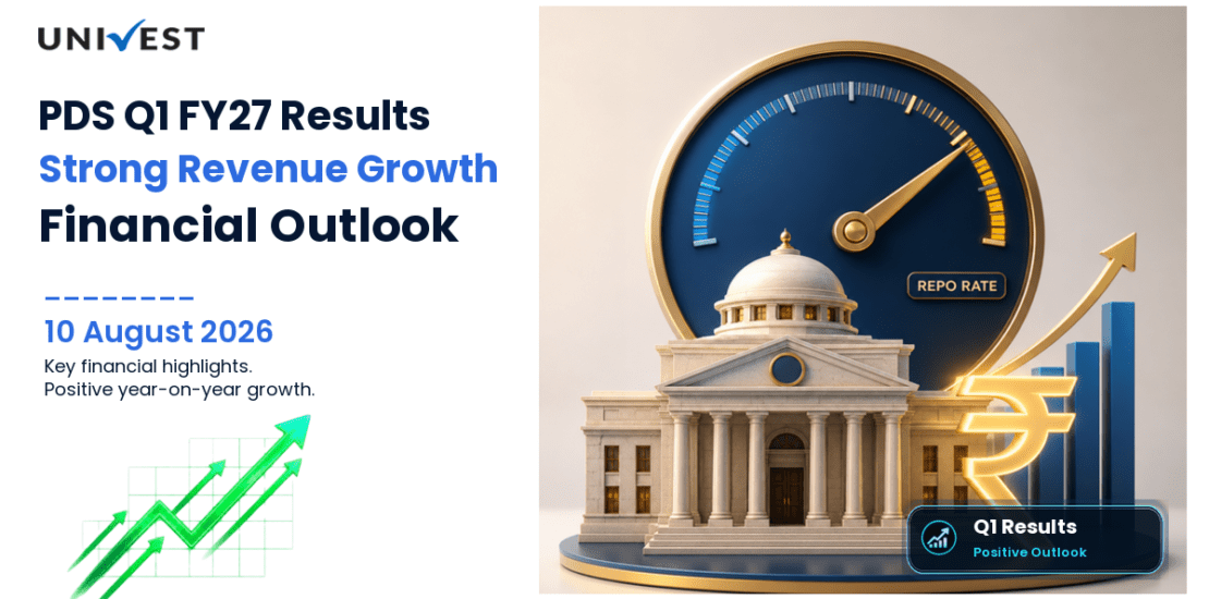 PDS Q1 FY27 Results: Revenue Rs 3,443 Cr, PAT Rs 26 Cr and Key Highlights