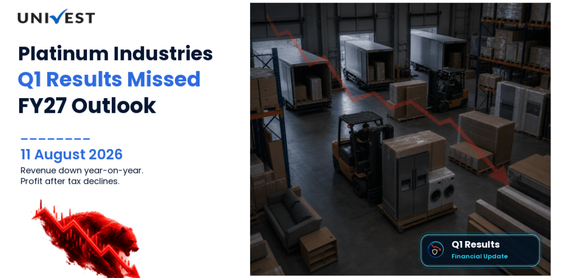 Platinum Industries Q1 FY27 Results: Revenue Rs 108 Cr, PAT Rs 11 Cr and Key Highlights