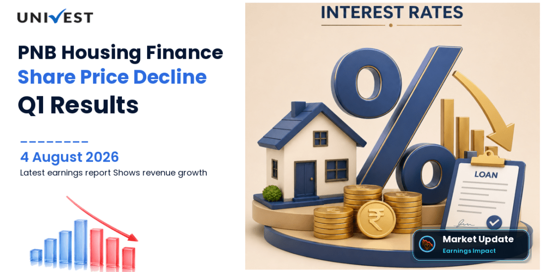 PNB Housing Finance Share Price Falls 0.92% After Q1 FY27 Results on 4 August 2026