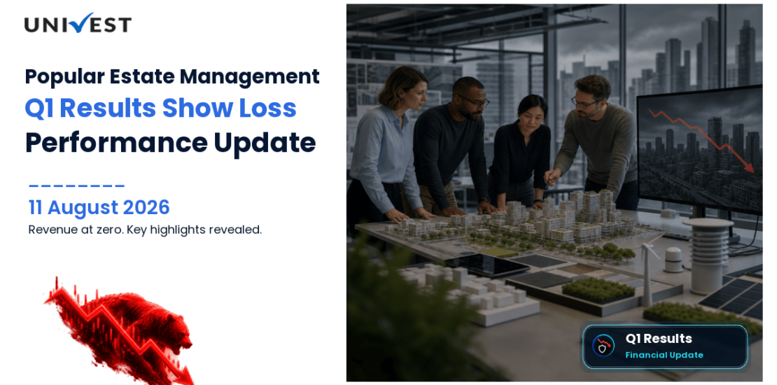 Popular Estate Management Q1 FY27 Results: Revenue Rs 0.00 Cr, Net Loss Rs 0.12 Cr and Key Highlights