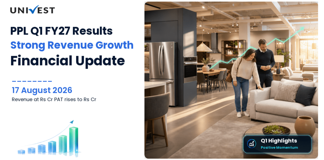 PPL Q1 FY27 Results: Revenue Rs 241 Cr, PAT Rs 16 Cr