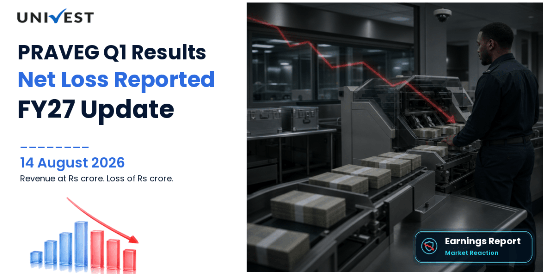 PRAVEG Q1 Results FY27: Revenue Rs 46 crore, Net Loss Rs 13 Crore on Consolidated Basis