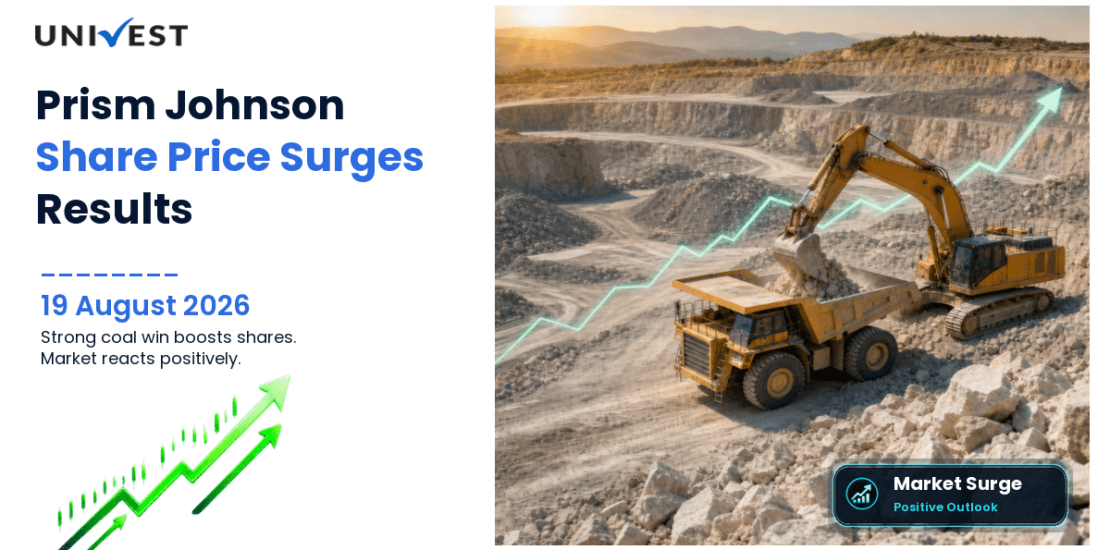 Prism Johnson Share Price Surges 7.12% on 1.28L MT Coal Win 19 August 2026