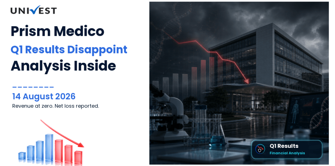 Prism Medico Q1 Results FY27: Revenue Rs 0 crore, Net Loss Rs 0.06 Crore on Standalone Basis