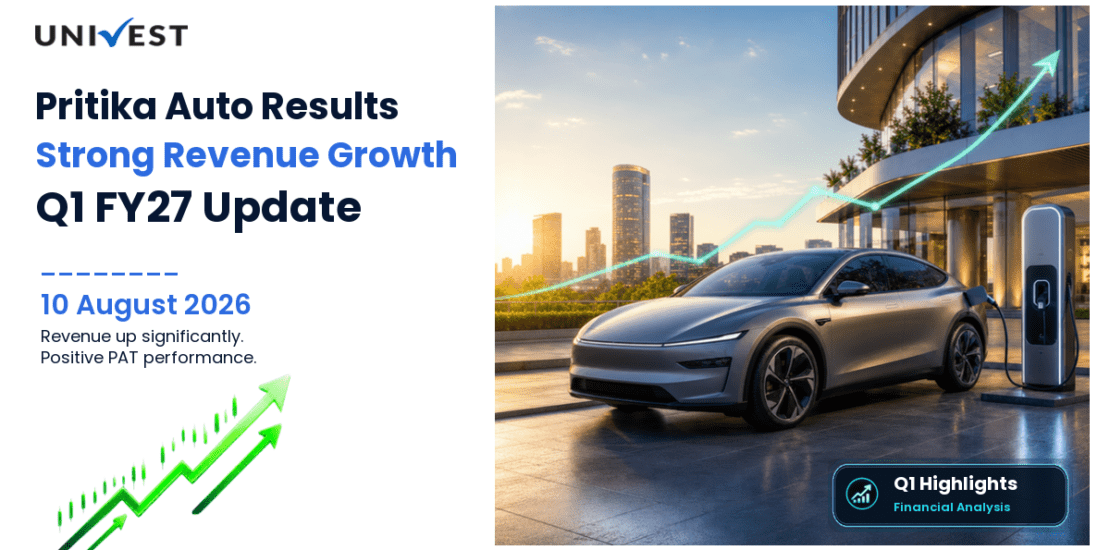 Pritika Auto Q1 FY27 Results: Revenue Rs 144 Cr, PAT Rs 7.00 Cr and Key Highlights
