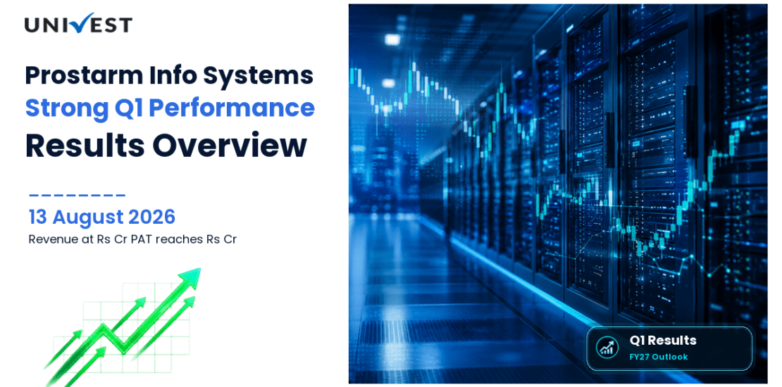 Prostarm Info Systems Q1 FY27 Results: Revenue Rs 76 Cr, PAT Rs 4 Cr and Key Highlights