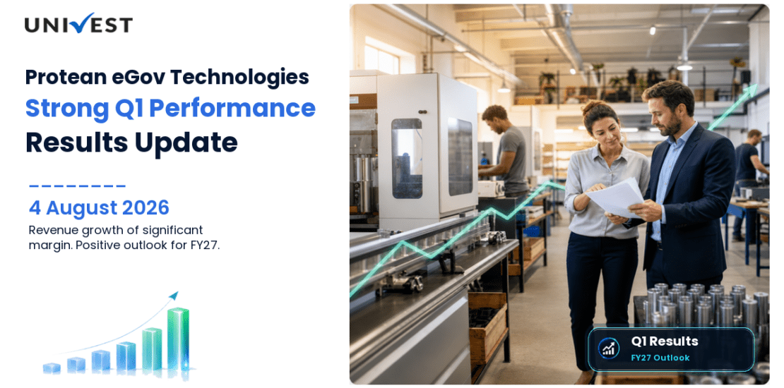 Protean eGov Technologies Q1 Results FY27: PAT at Rs 5 Cr for June 2026 Quarter