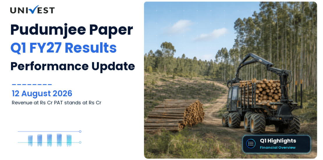 Pudumjee Paper Q1 FY27 Results: Revenue Rs 202 Cr, PAT Rs 33 Cr and Key Highlights