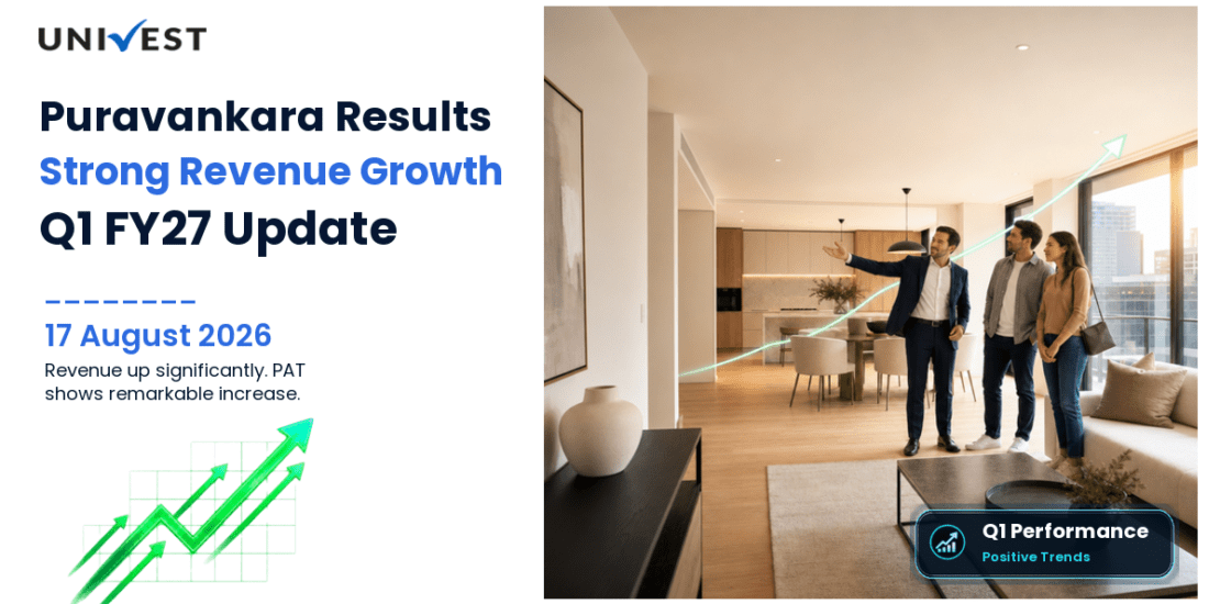 Puravankara Q1 FY27 Results: Revenue Rs 849 Cr, PAT Rs 25 Cr