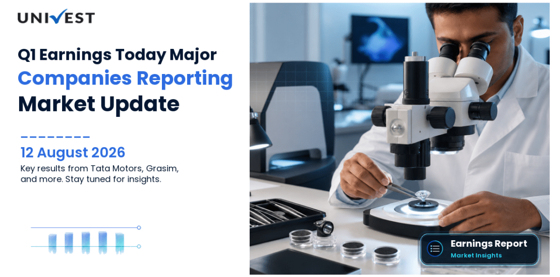 Q1 Results Today on 12 August 2026: Tata Motors, Grasim Industries, Apollo Hospitals, Hindustan Aeronautics and 18 More Companies Report Q1 FY27 Earnings