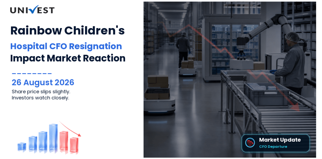 Rainbow Children's Hospital Share Price Slips 0.39% After CFO Vikas Maheshwari Announces Resignation Effective August 31, 2026