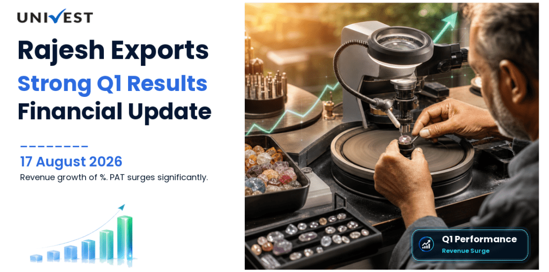 Rajesh Exports Q1 FY27 Results: Revenue Rs 240336 Cr, PAT Rs 47 Cr
