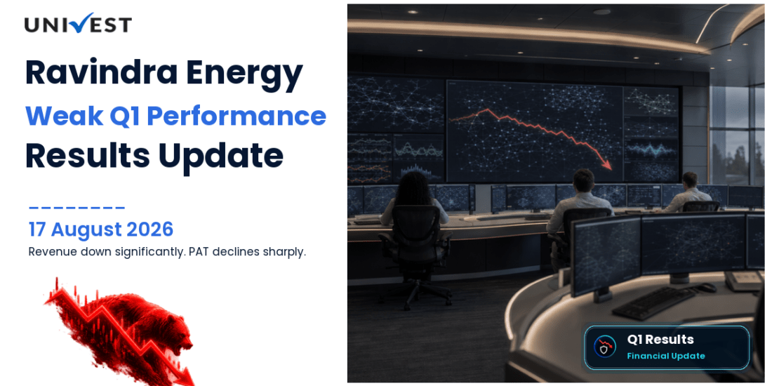 Ravindra Energy Q1 FY27 Results: Revenue Rs 120 Cr, PAT Rs 13 Cr