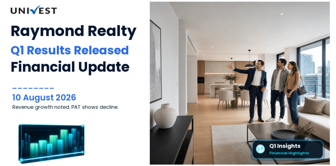 Raymond Realty Q1 FY27 Results: Revenue Rs 526 Cr, PAT Rs 13 Cr and Key Highlights