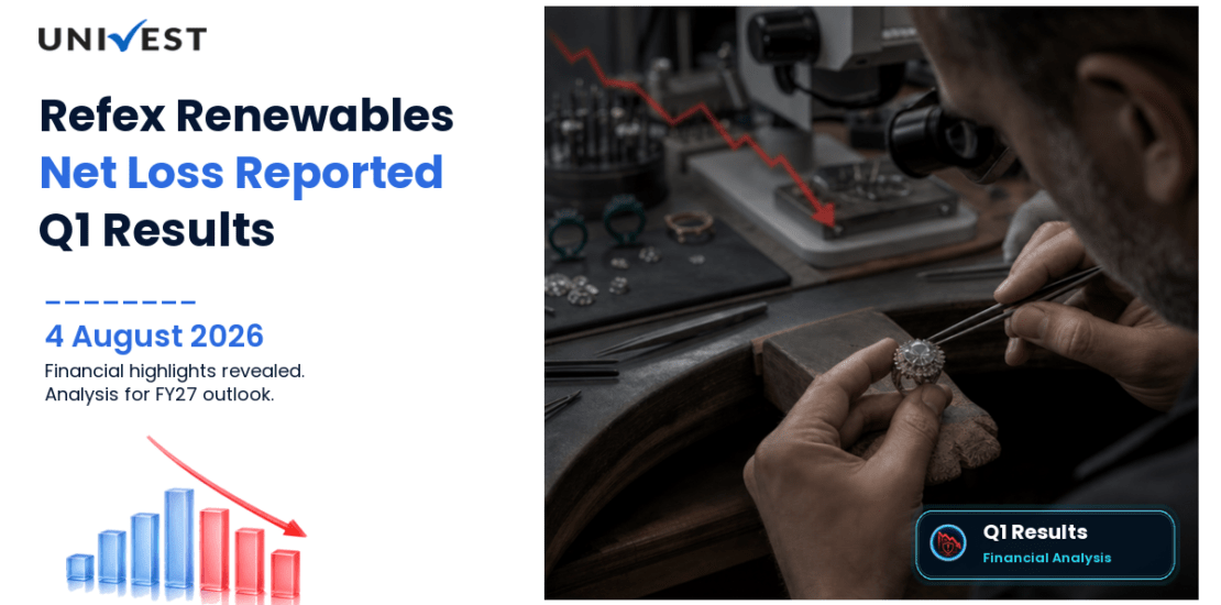 Refex Renewables Q1 Results FY27: Net Loss of Rs 3 Cr for June 2026 Quarter