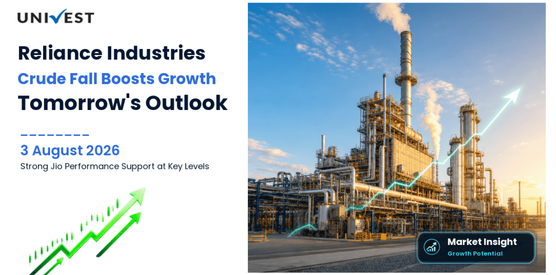 Reliance Industries Prediction for Tomorrow, Tuesday 4 August 2026: Stock at Rs 1,325 as Crude Fall Boosts Petchem and Refining While Jio Powers On