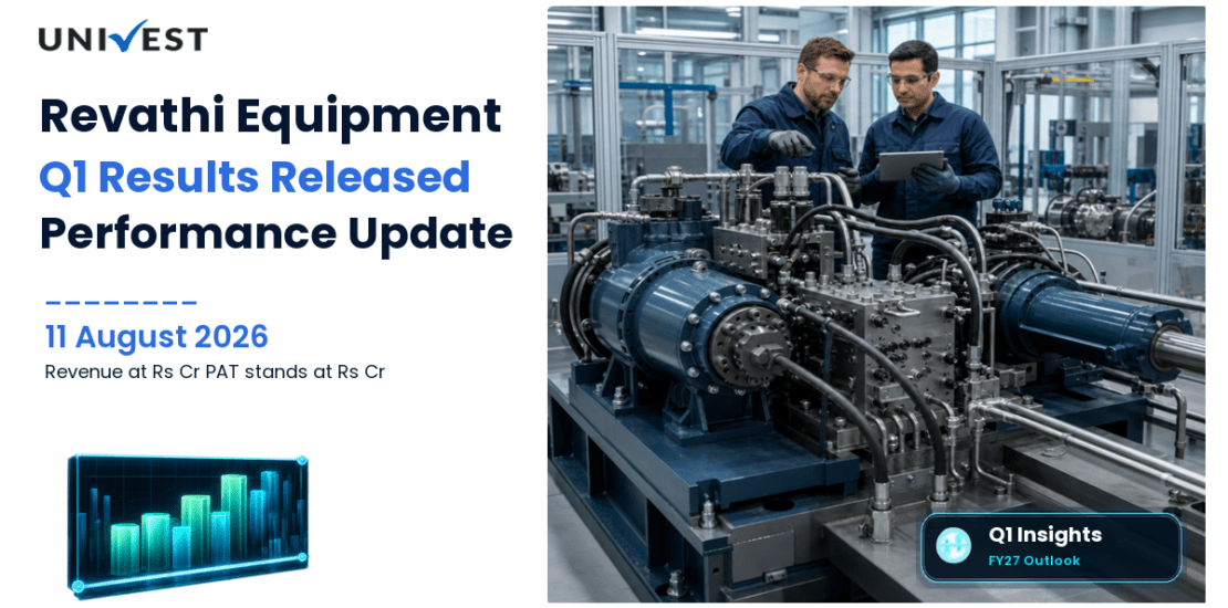 Revathi Equipment Q1 FY27 Results: Revenue Rs 30 Cr, PAT Rs 2 Cr and Key Highlights