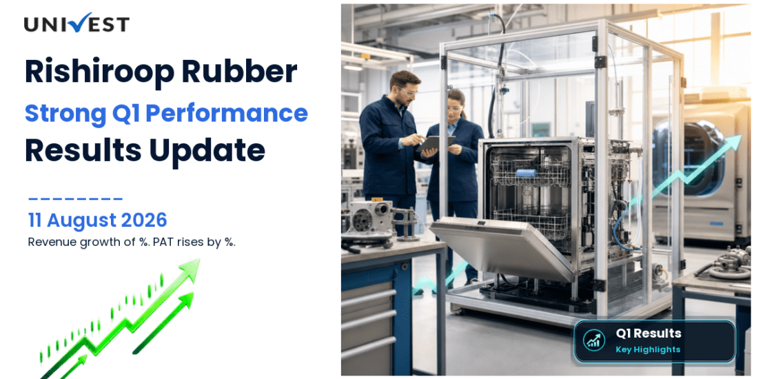 Rishiroop Rubber Q1 FY27 Results: Revenue Rs 25 Cr, PAT Rs 12 Cr and Key Highlights