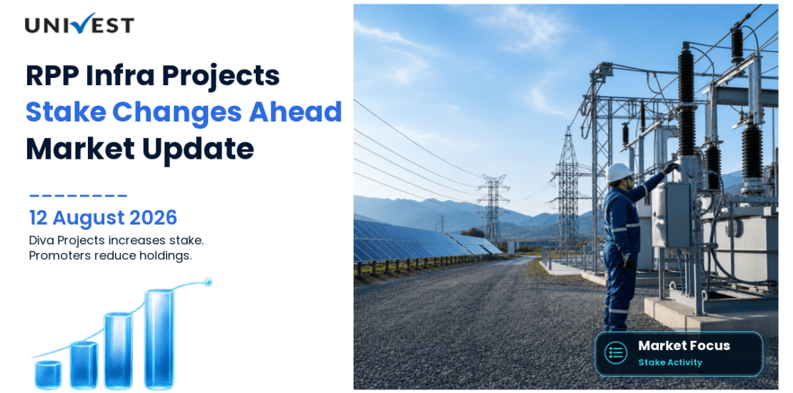RPP Infra Projects Share Price in Focus as Diva Projects Picks Up 1.71 Percent Stake While Promoters Sell 1.76 Percent on 12 August 2026