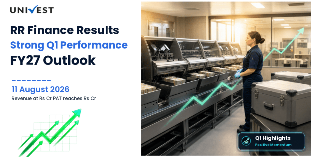 RR Finance Q1 FY27 Results: Revenue Rs 8 Cr, PAT Rs 3 Cr and Key Highlights