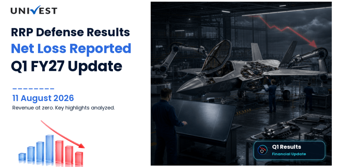 RRP Defense Q1 FY27 Results: Revenue Rs 0 Cr, Net Loss Rs 1.00 Cr and Key Highlights