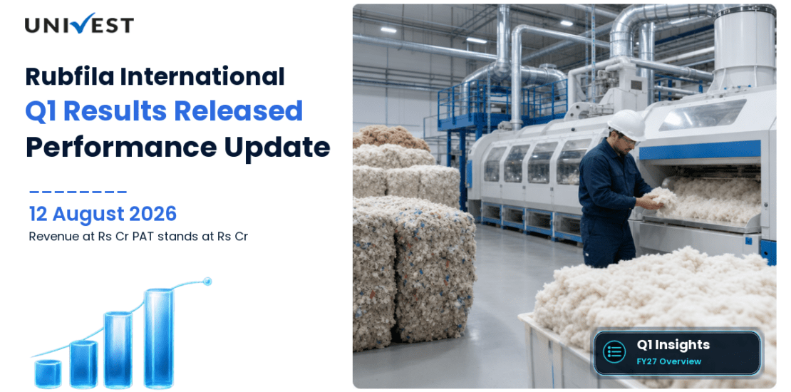 Rubfila International Q1 FY27 Results: Revenue Rs 133 Cr, PAT Rs 5 Cr and Key Highlights