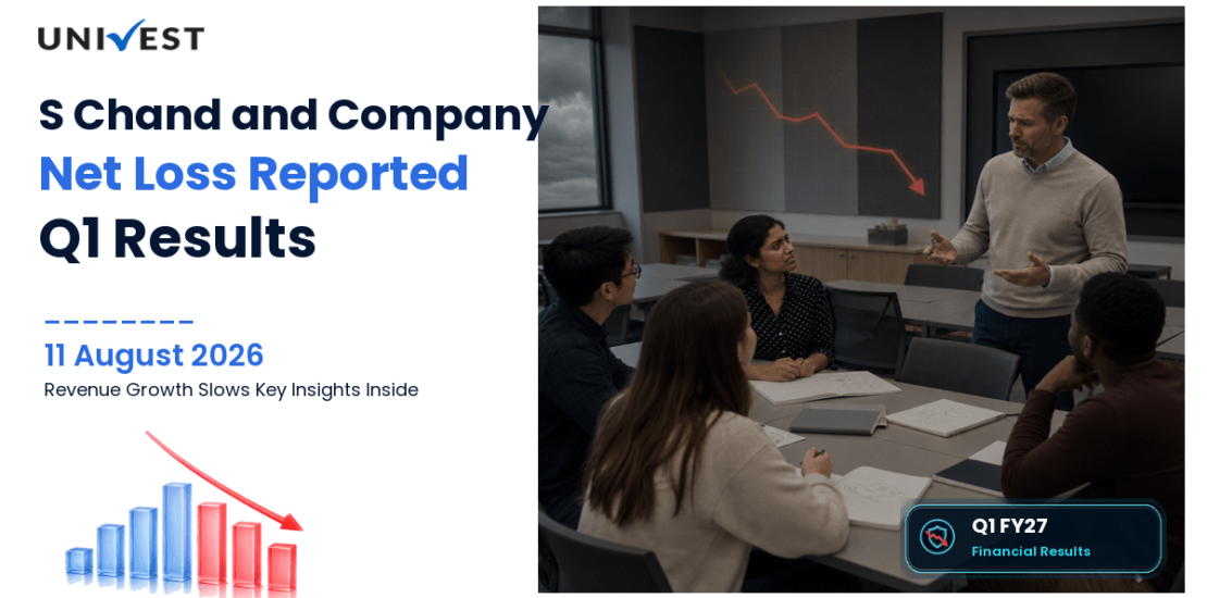 S Chand and Company Q1 FY27 Results: Revenue Rs 114 Cr, Net Loss Rs 18 Cr and Key Highlights