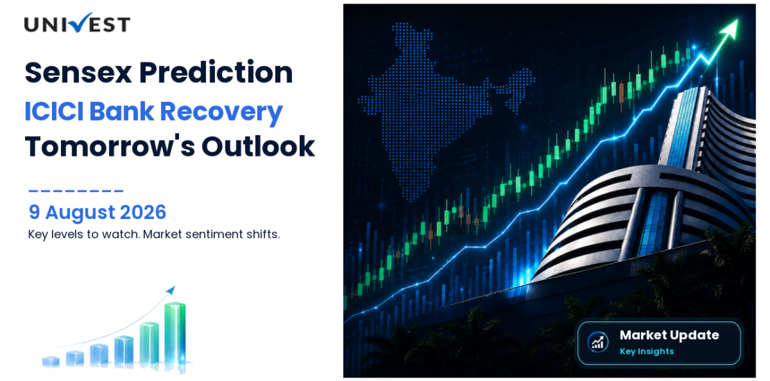 Sensex Prediction for Tomorrow, 10 August 2026: ICICI Bank Recovery at Rs 1,421 Is the Key to Reversing Friday's 455-Point Decline