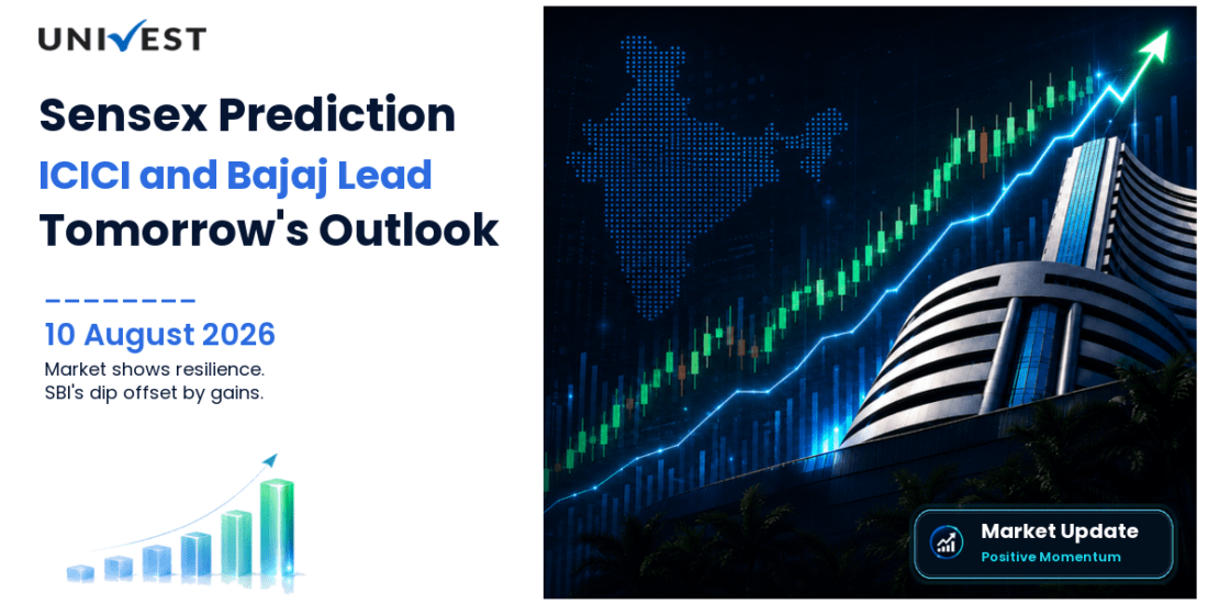 Sensex Prediction for Tomorrow, 11 August 2026: Index at 78,542 as ICICI Bank Bounce and Bajaj Finance Recovery Offset SBI's Post-Q1 Profit Booking