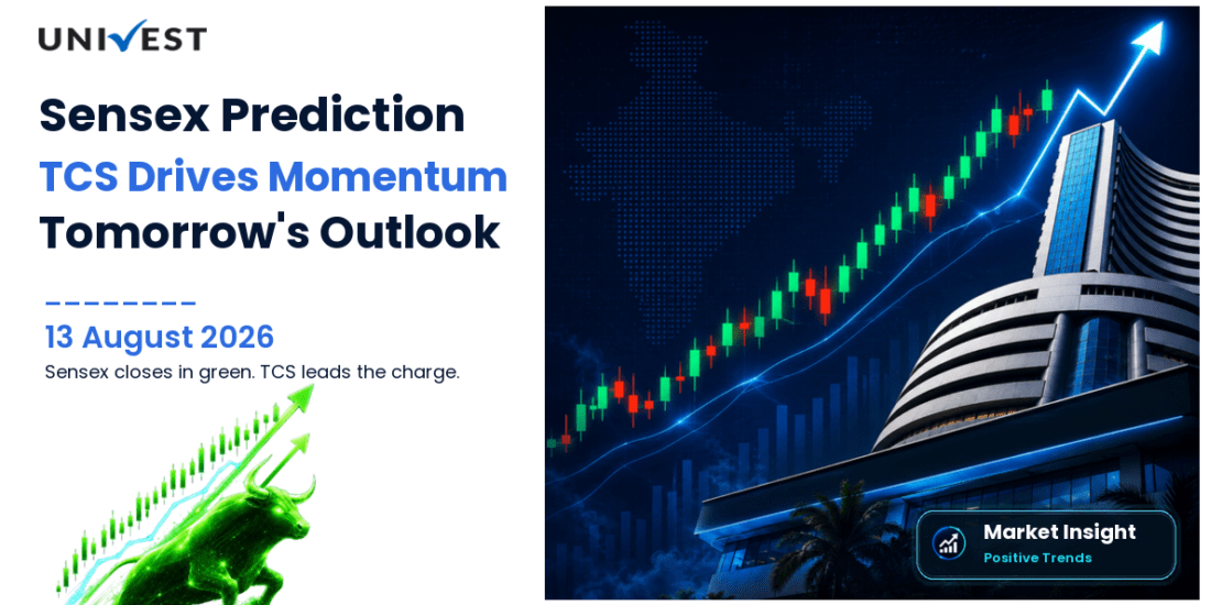 Sensex Prediction for Tomorrow, 14 August 2026: Index Closes at 78,079 as the Only Major Benchmark in the Green — TCS Bounce Drives a Rare Sensex-Nifty Split