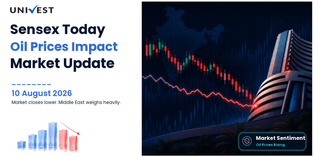 Sensex Today Ends at 78,542: Oil Prices and Middle East Weigh