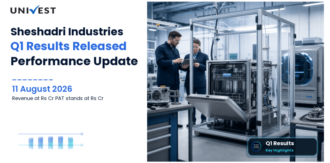 Sheshadri Industries Q1 FY27 Results: Revenue Rs 5 Cr, PAT Rs 0.73 Cr and Key Highlights
