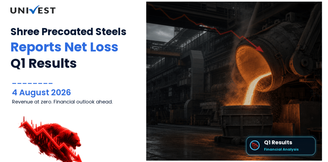 Shree Precoated Steels Q1 Results FY27: Net Loss of Rs 14 Lakh for June 2026 Quarter