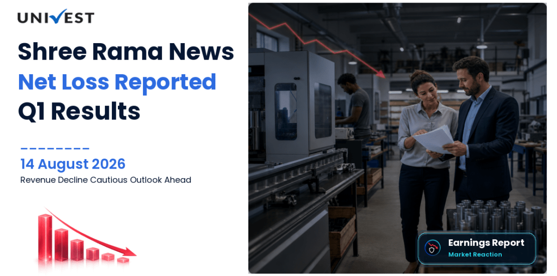 Shree Rama News Q1 Results FY27: Revenue Rs 9 crore, Net Loss Rs 10 Crore on Standalone Basis