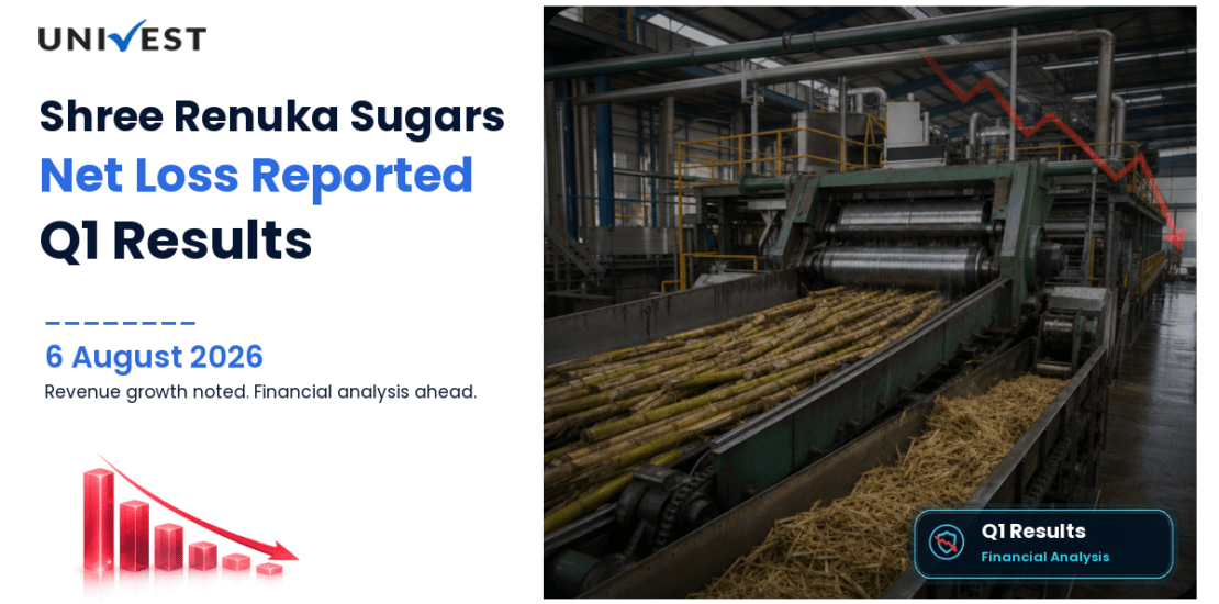 Shree Renuka Sugars Q1 Results FY27: Net Loss of Rs 251 Cr for June 2026 Quarter