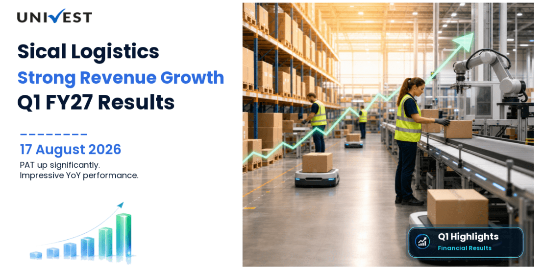 Sical Logistics Q1 FY27 Results: Revenue Rs 133 Cr, PAT Rs 21 Cr