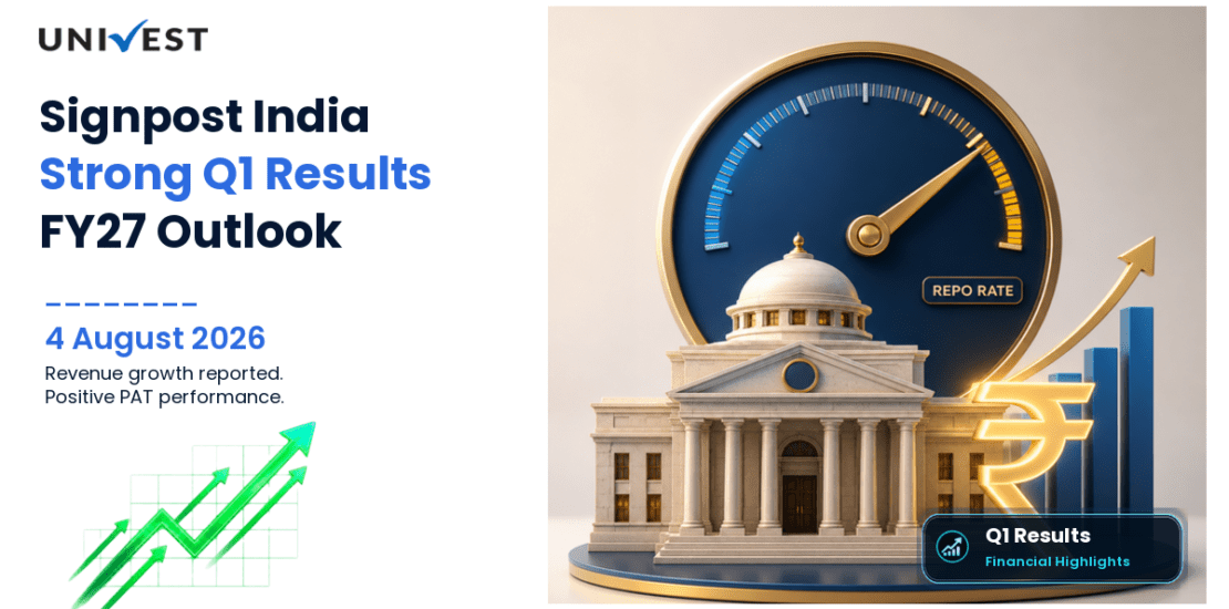 Signpost India Q1 Results FY27: PAT at Rs 18 Cr for June 2026 Quarter