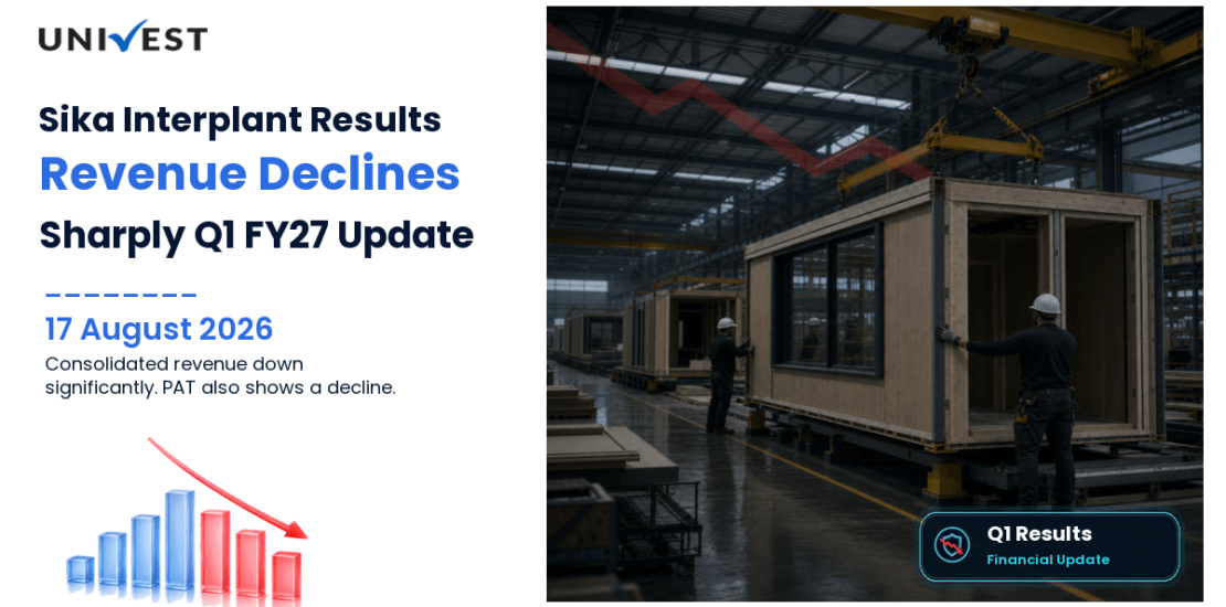 Sika Interplant Q1 FY27 Results: Revenue Rs 43 Cr, PAT Rs 8 Cr