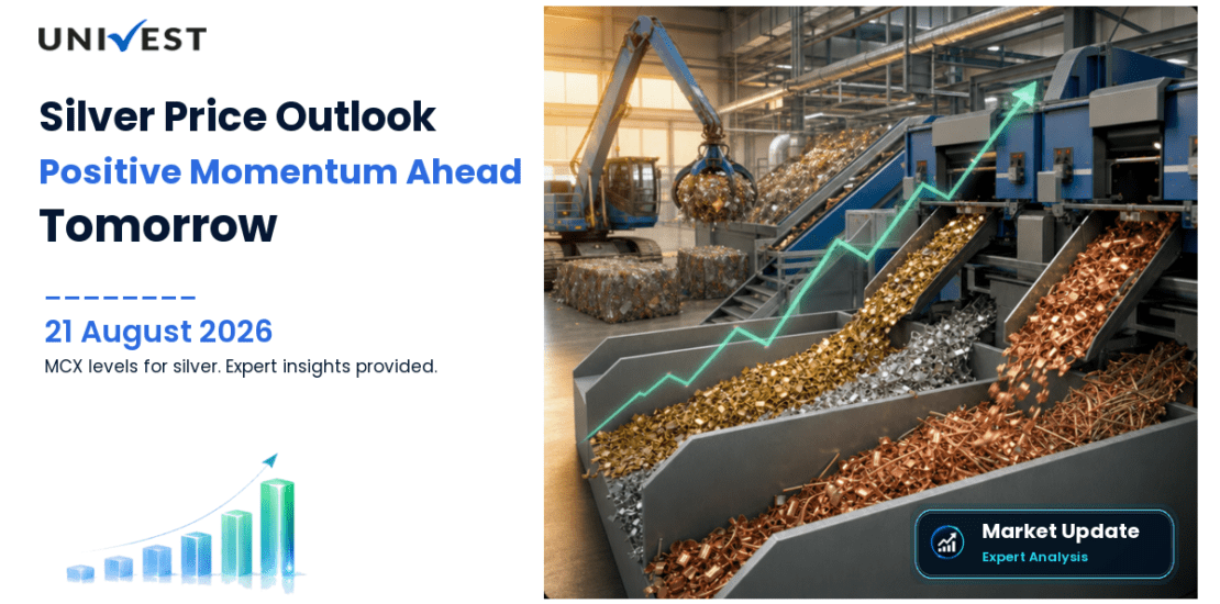 Silver Price Prediction for Tomorrow: MCX Levels and Outlook for Monday 24 August 2026