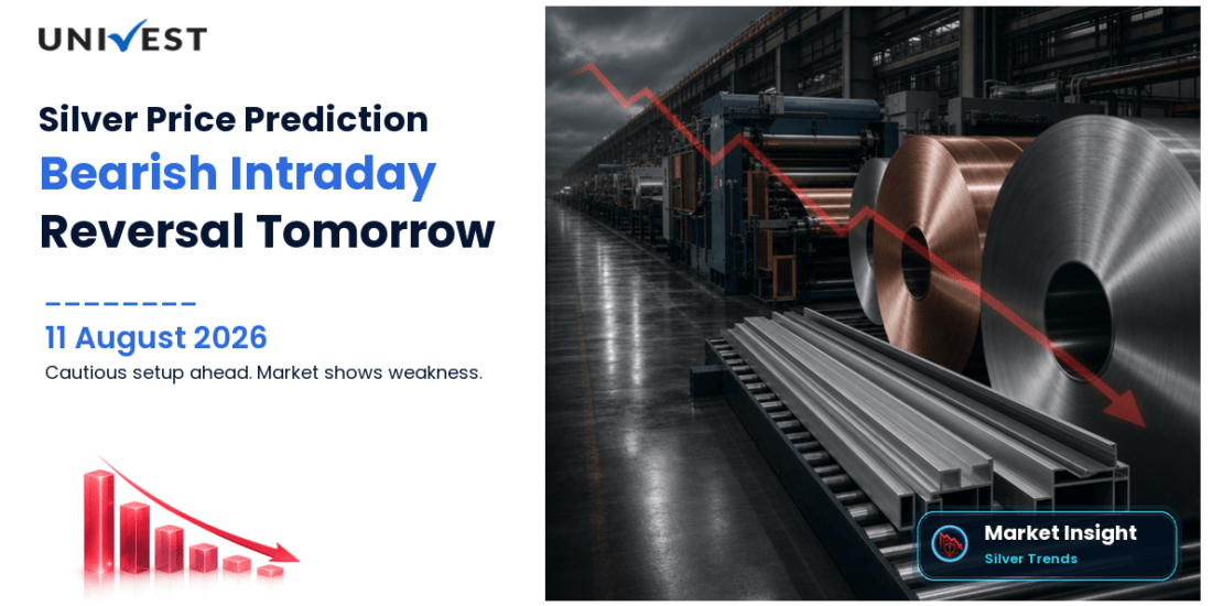 Silver Price Prediction for Tomorrow, 12 August 2026: Bearish Intraday Reversal From Rs 2,43,000 High to Rs 2,37,600 Close Creates a Cautious Setup for Wednesday