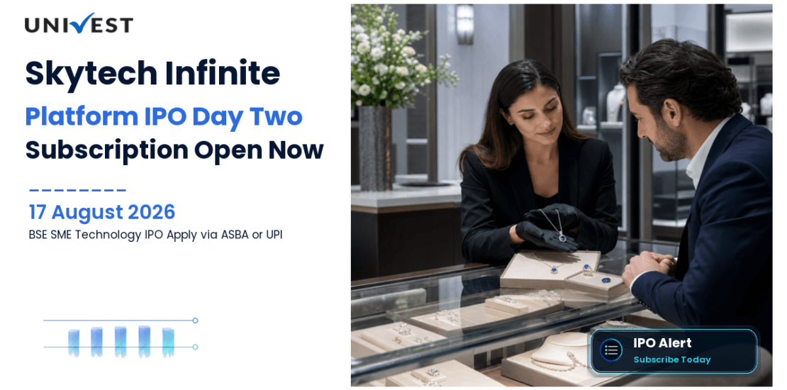 Skytech Infinite Platform Initial Public Offering Day 2 Subscription Open 17 August 2026: Technology Company on BSE SME Closes 18 August