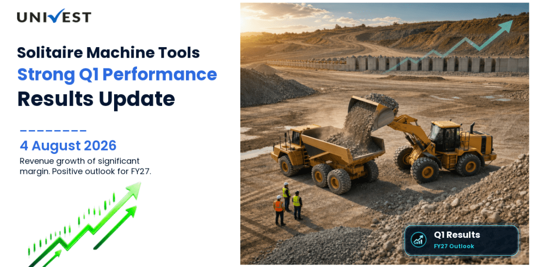Solitaire Machine Tools Q1 Results FY27: PAT at Rs 26 Lakh for June 2026 Quarter