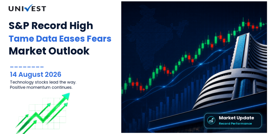 S&P 500 Today Closes at Record High of 7,798.99 on 13 August 2026 as Tame Producer Price Data Eases Federal Reserve Rate Hike Fears
