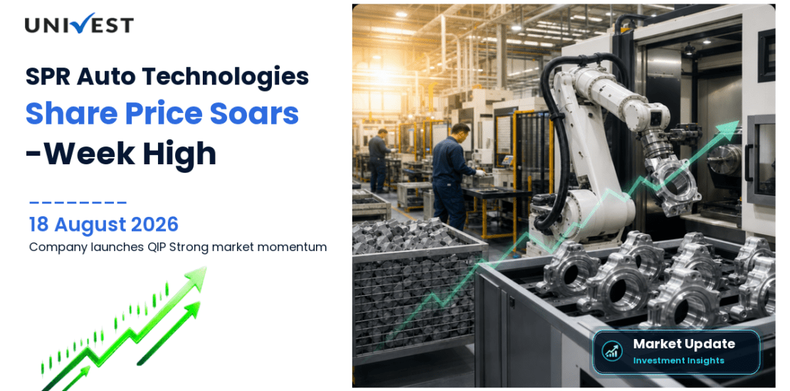 SPR Auto Technologies Share Price Hits 52-Week High as Company Launches Rs 1,000 Crore QIP on 18 August 2026