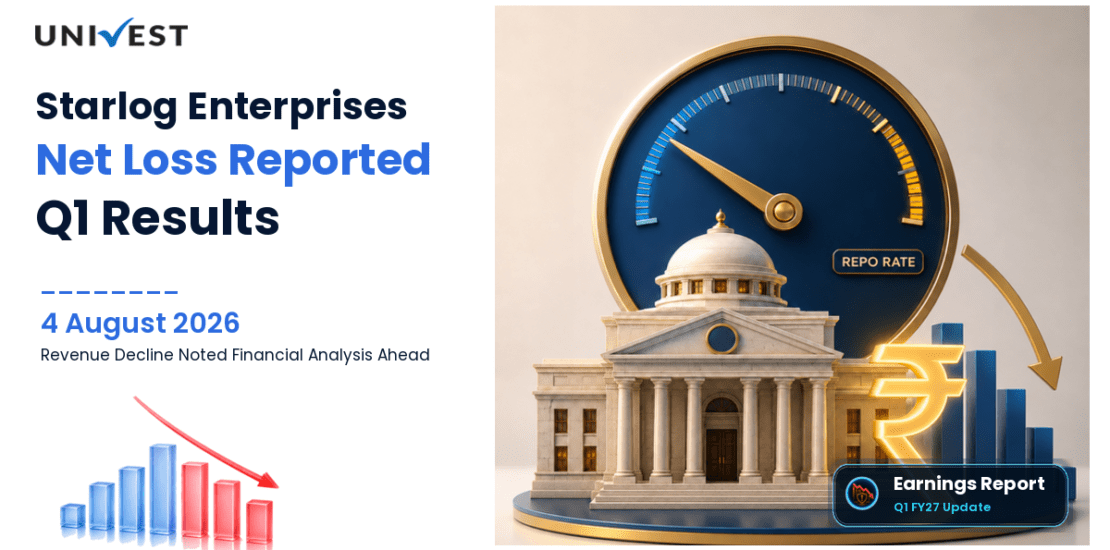 Starlog Enterprises Q1 Results FY27: Net Loss of Rs 87 Lakh for June 2026 Quarter