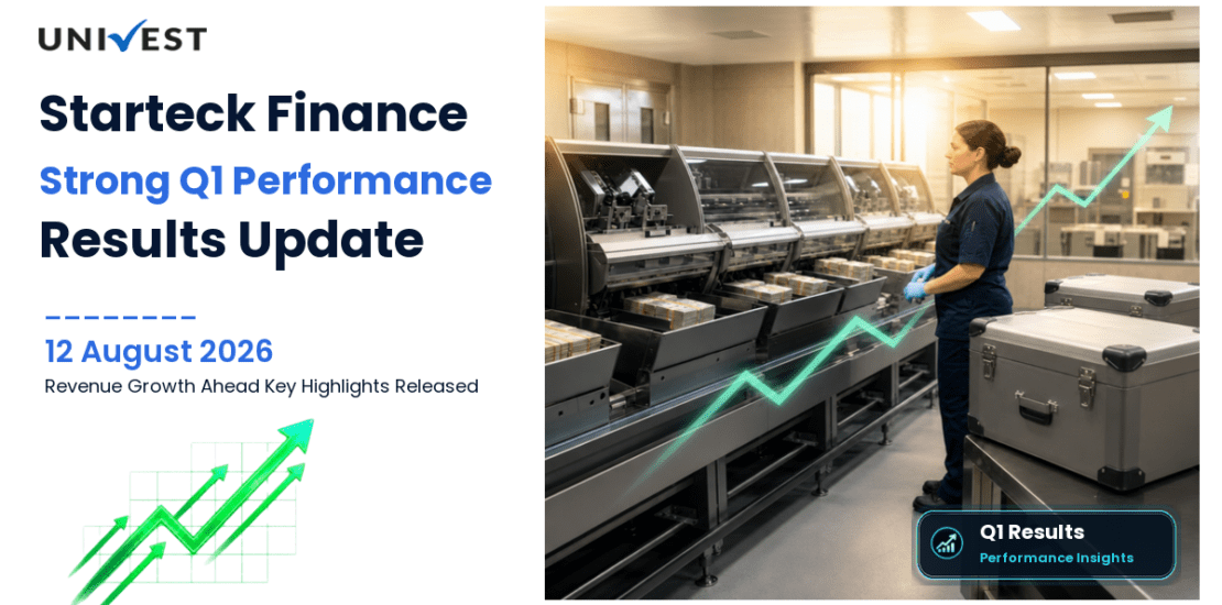 Starteck Finance Q1 FY27 Results: Revenue Rs 10 Cr, PAT Rs 4 Cr and Key Highlights