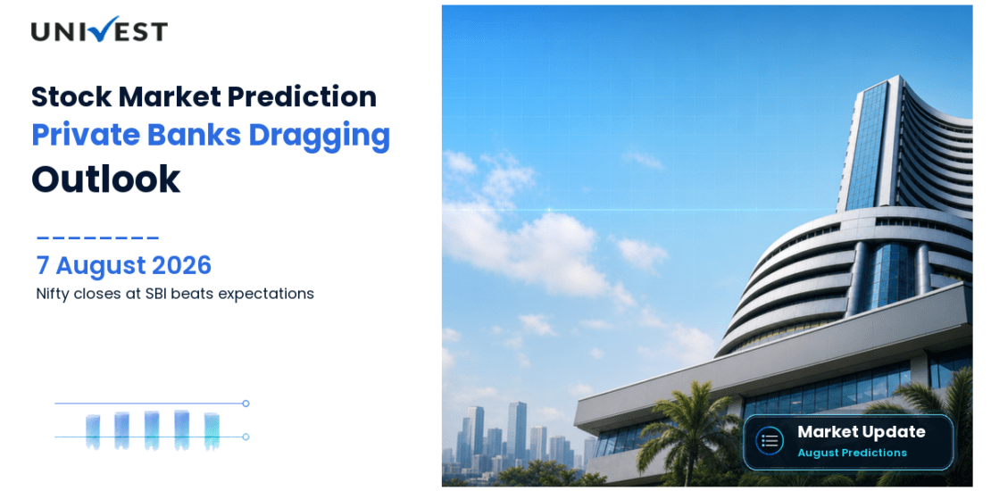 Stock Market Prediction for Monday, 10 August 2026: Nifty Closes at 24,570 as Private Banks Drag Despite SBI Q1 Beat and TCS Surges 3.36 Percent
