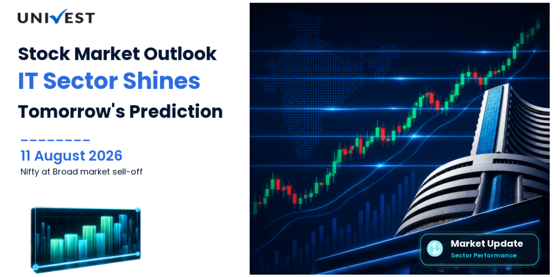Stock Market Prediction for Tomorrow, 12 August 2026: Nifty at 24,471 After 112-Point Decline as IT Sector Outperforms a Broad Sell-Off