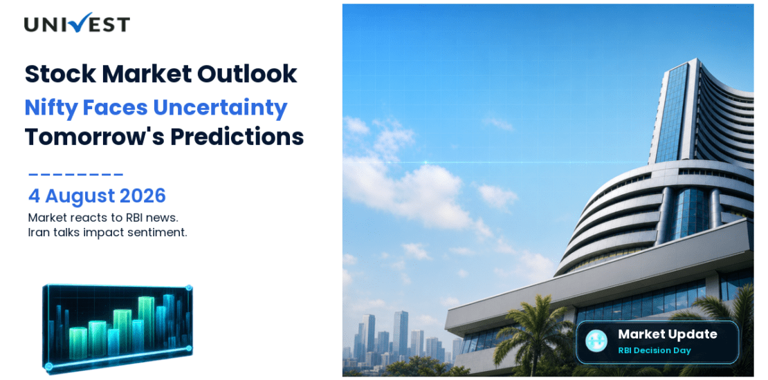 Stock Market Predictions for Tomorrow: Nifty at 24,615 After Iran Reversal as RBI Decision Day Arrives on 5 August 2026